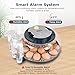 Incubators for Hatching Eggs, 18 Eggs Incubator with Egg Candler, Auto Egg Turner, Temp Control &Humidity Display, Hatch Day, Auto Water Refill, 2 Size Egg Tray, 360° Viewing for Chicken, Duck, Quail
