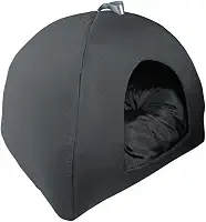 Cama Pet 2 em 1: Casinha, Cabana, Toca, Iglu com Almofada para Cães e Gatos: Conforto e Versatilidade para Seu Animal de Estimação!