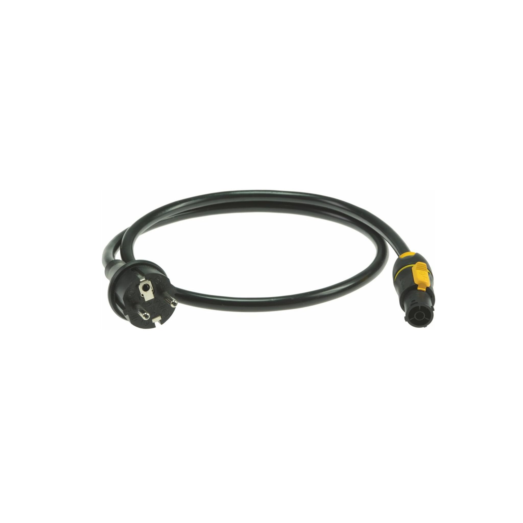 Infitronic INSV1011 19 Zoll PDU 1HE, 6-Fach Power Twist TR1 Steckdosenleiste (True1 kompatibel), Stromverteiler mit USB & LED Schwanenhalslampe, H07RN-F Gummikabel, Überspannungsschutz, Rack-Licht