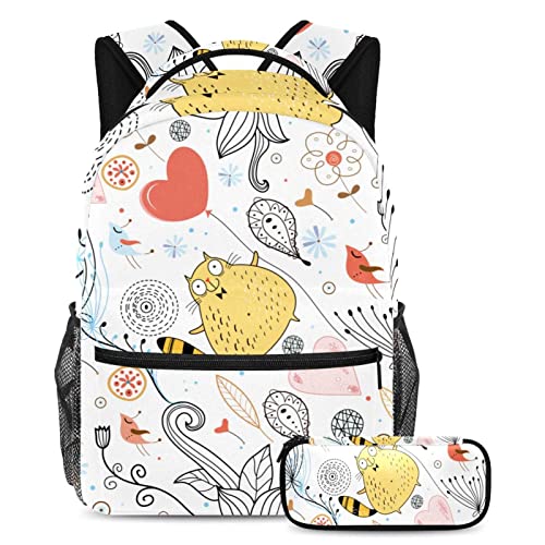 Sac à dos ordinateur léger TBOUOBT fini le mal de dos en voyage avec ce motif dinosaure