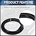INFINAUTO Silicone Vacuum Tubing Hose Engine 5FT 1/2