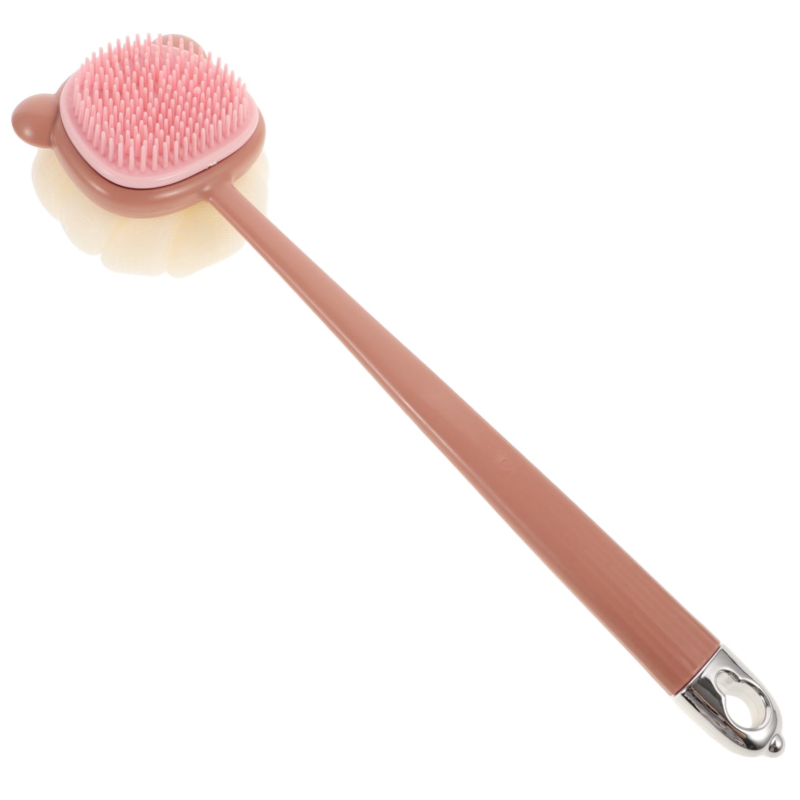 Angoily 3piezas Cepillo De Ducha De Mango Doble Cara Para Exfoliación y Limpieza De Cuerpo Cepillo De Para Masaje y Circulación Para Familiar