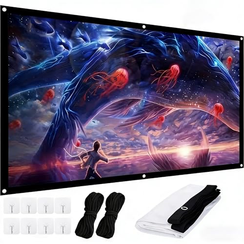Pantalla de proyector plegable 72 pulgadas 16:9