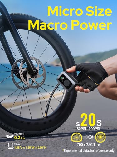 DSUY Mini Bike Tire Pump