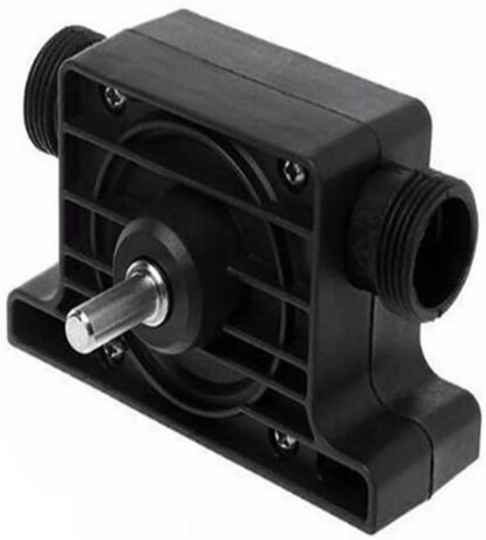 Mini Submersible Portable Electric Water Pump Portable Electric Drill Pump Oil Fluid Water Mini Hand Self-priming Liquid Transfer Pumps Home Garden Outdoor Tool(Type B)