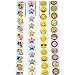 Juvale Reward Achievement Sticker Roll for Kids, Teacher Supplies (600 Pieces) - Achievement Stickers Roll for Grading & Positive Reinforcement for Students