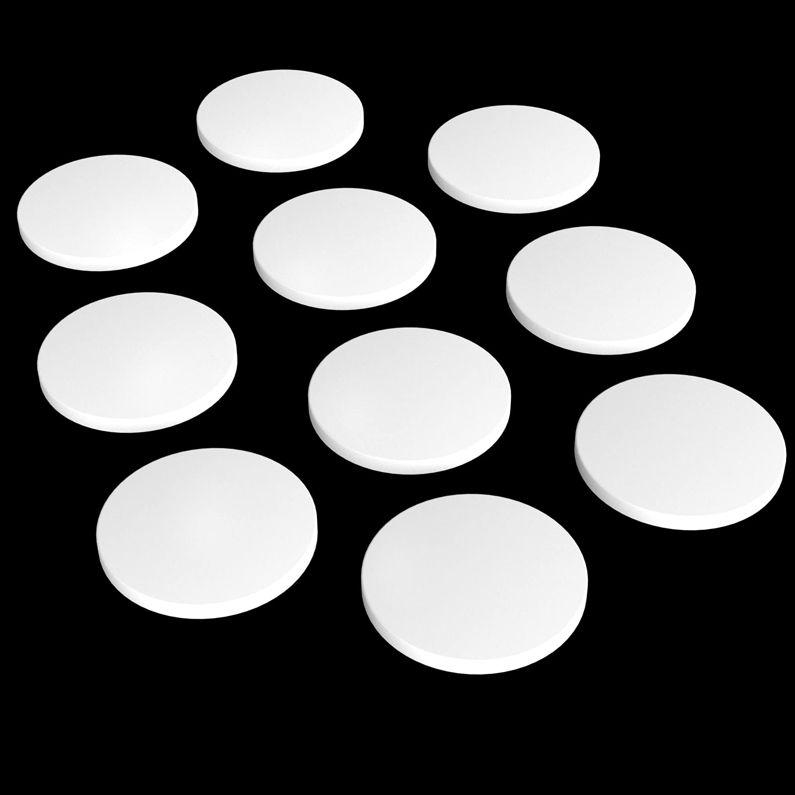 Aquarium Choice Big Size Ceramic Coralline Coral Frag Plugs Coral Frag Plate Base