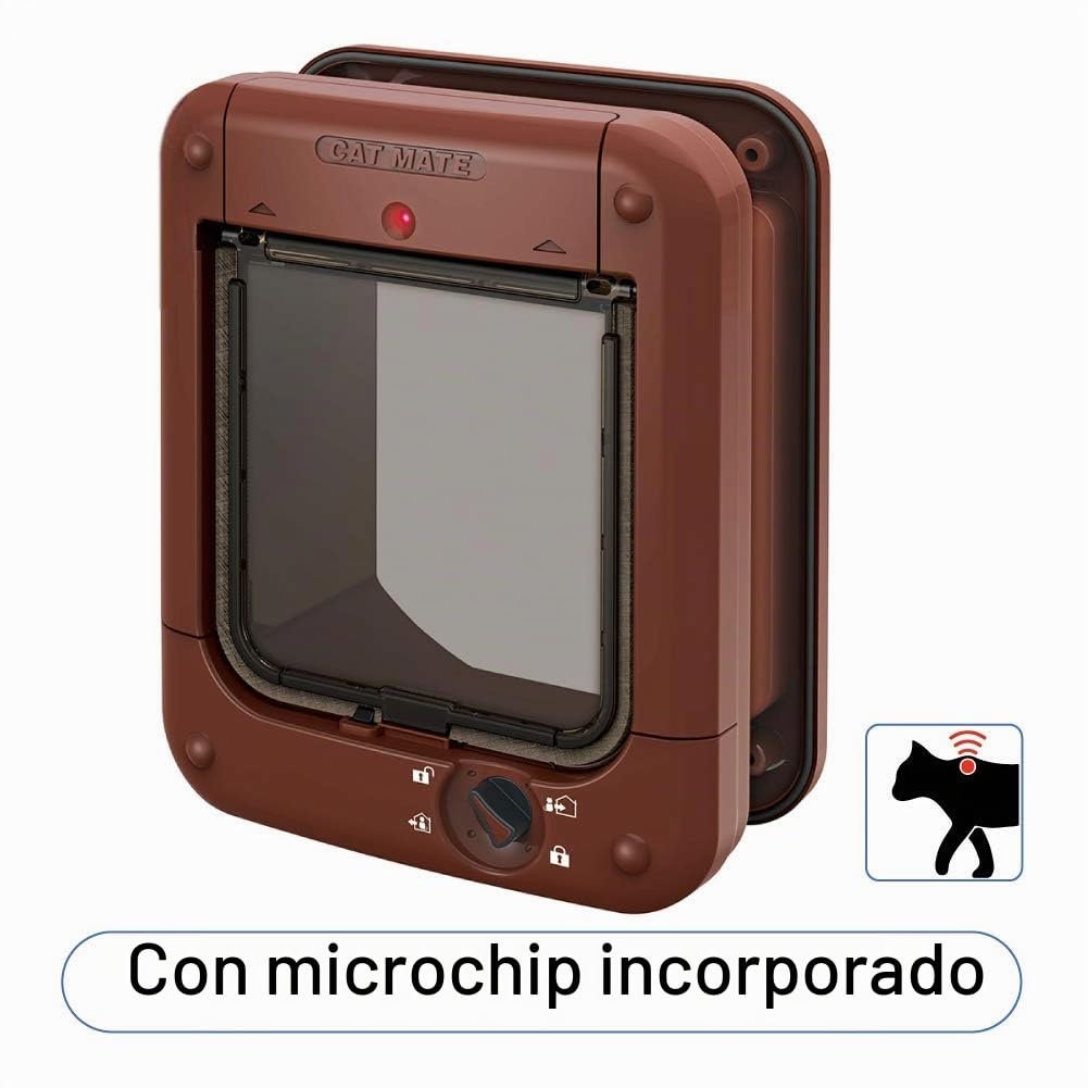 Cat Mate - Puerta de Gato Que Funciona con Microchip