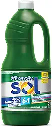 Girando Sol Água Sanitária Verde Tradicional 2L Alvejante Sanitário Com Cloro Ativo Verde Uma Aliada Indispensável Na Limpeza Pesada : Sua Casa Merece O Melhor Cuidado