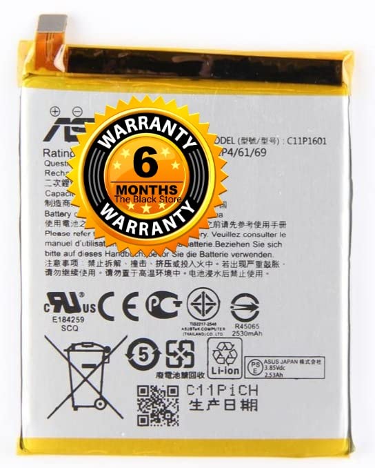 Image of Original C11P1601 Battery Compatible with Asus 3 5.2 Inch Live 5.0 ZE520KL ZB501KL Z017D A007