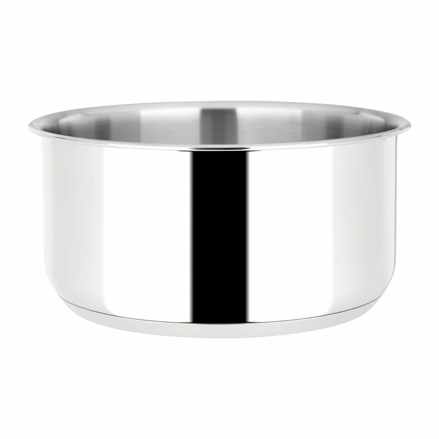 Sitram 715071 Lot de 2 Casseroles Inox Ø 16-20 cm Gamme ARPEGE - Revêtement intérieur anti-adhésif sans PFOA + manche amovible - Tous feux dont induction, Argenté