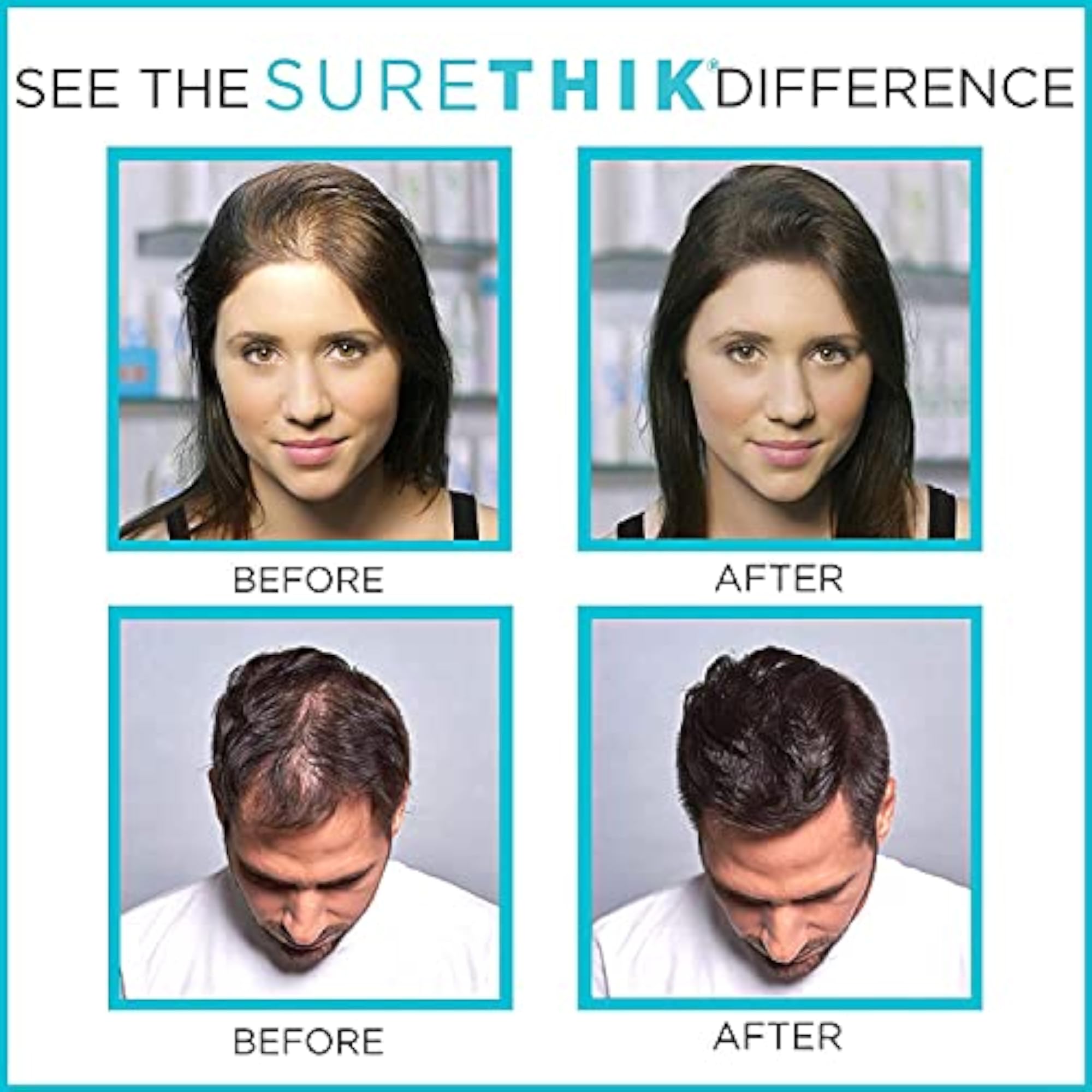 Hair Thickening Fibers for Natural Coverage
