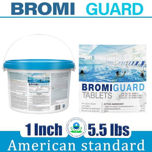 Generic 45435 Bromiguard[ 5.5 Lbs] 1Inch Bromine Tablets For Spa Hot Tub thumb #1