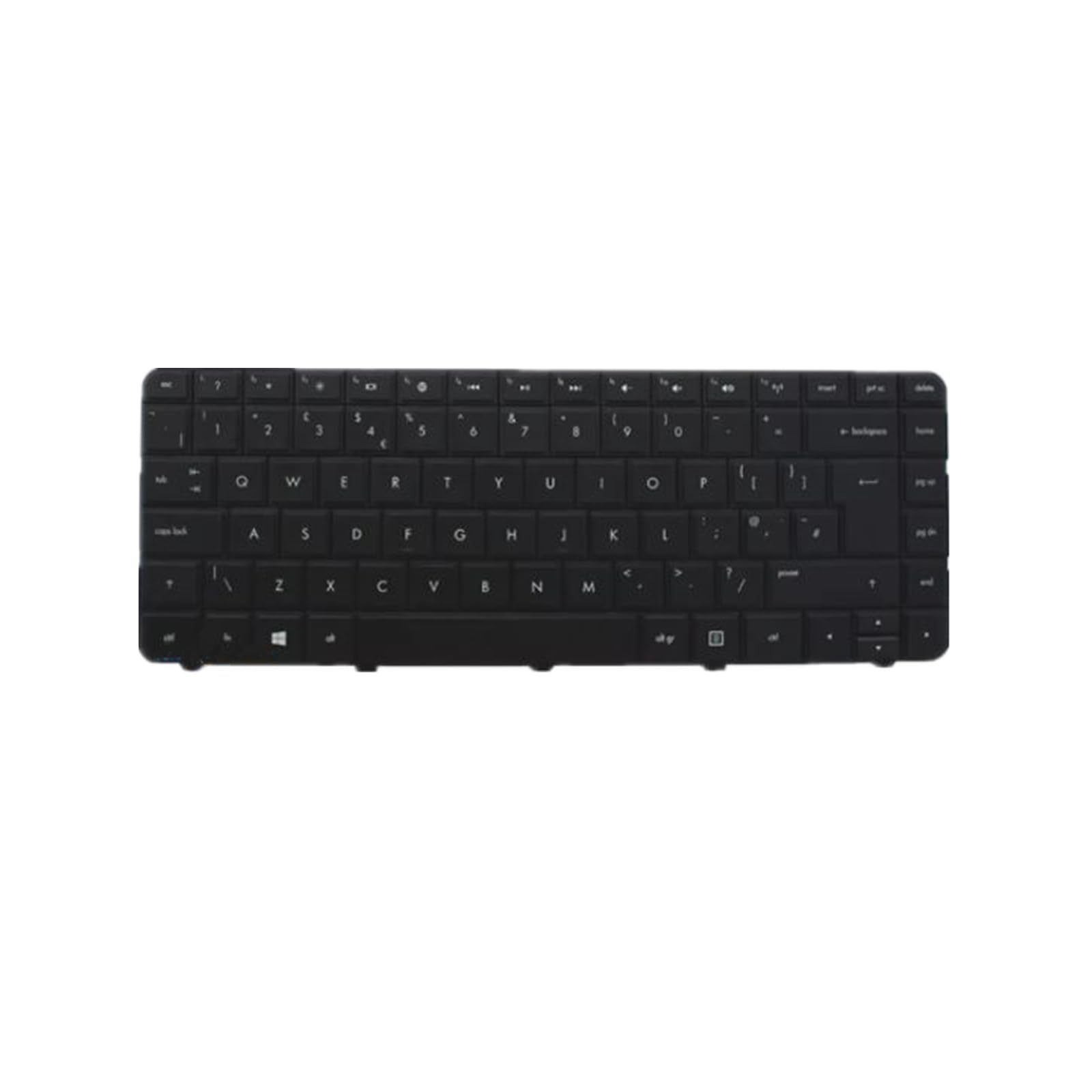 Clavier HP Pavilion g4-2100 Noir pour Remplacer des Touches Bloquées Layout UK