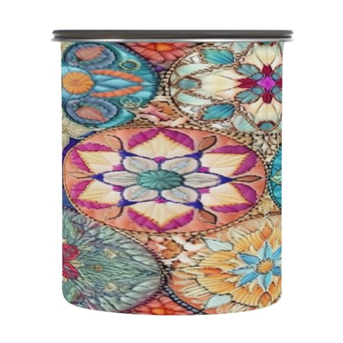 Contenedor hermético para café acero inoxidable 900ml