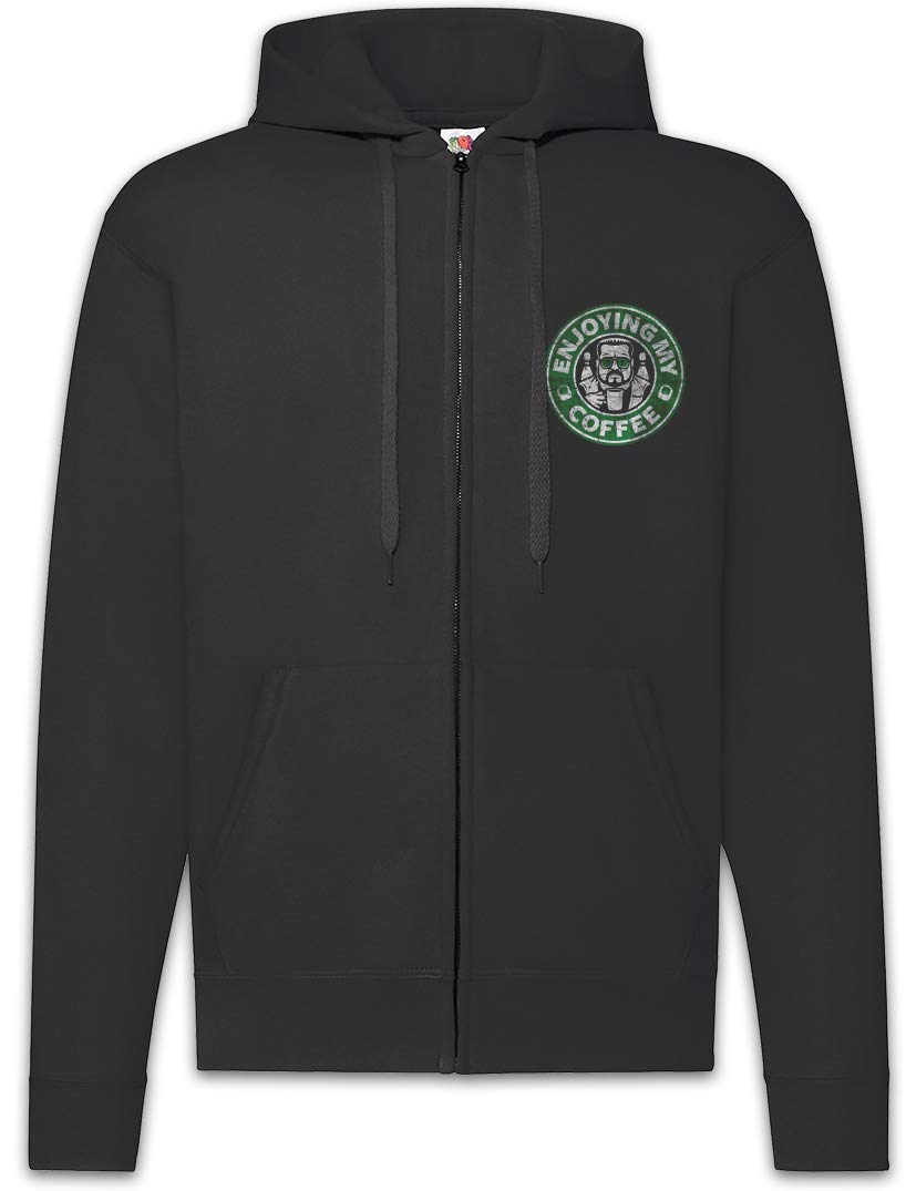 Urban Backwoods Walter Sobchak Coffee męska bluza z kapturem rozpinana