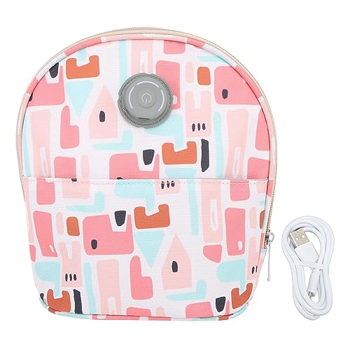 JHS-TECH Calentador de biberones portátil, Bolsa Aislante para biberones con Carga USB y Cremallera, Calentador de biberones para el hogar y los Viajes, Mantiene los biberones Calientes o