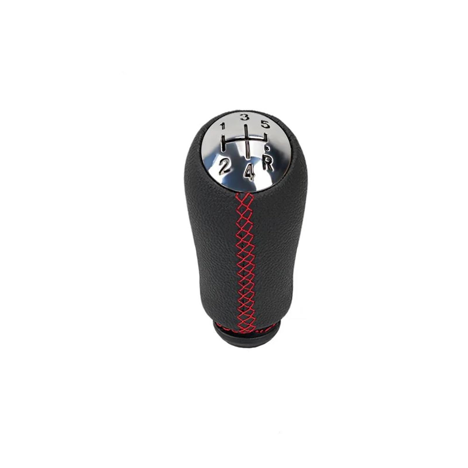 Qmtvfsrh Red Car Gear Shift Knob For Clio Mk3 5 Speed Car Gear Shift Knob