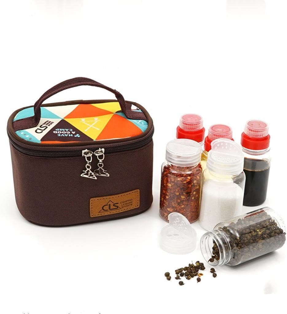 Seasoning Box of 10 Pieces, Salt and Pepper Shaker Barbecue Pot