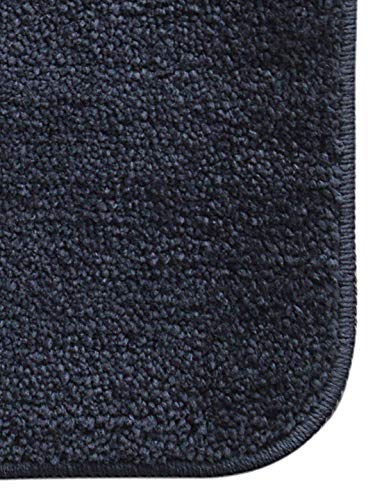 Image of SKIVE India Solid Anti Slip Bathmat,Colour Gray,Size(40 x 60 cm) Set of 2 Piece