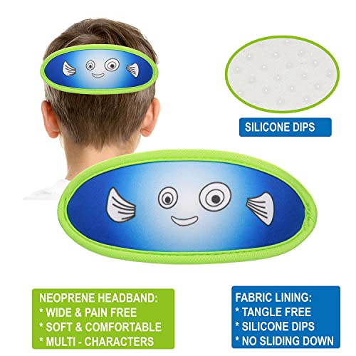 Ruigao Kids Swim Goggles 6-14, Kids Goggles Swimming No Tangle,Toddler Goggles, Kids Swim Mask, Blue Boys Goggles With Elastic Strap/Pain Free Soft Band #TOP2