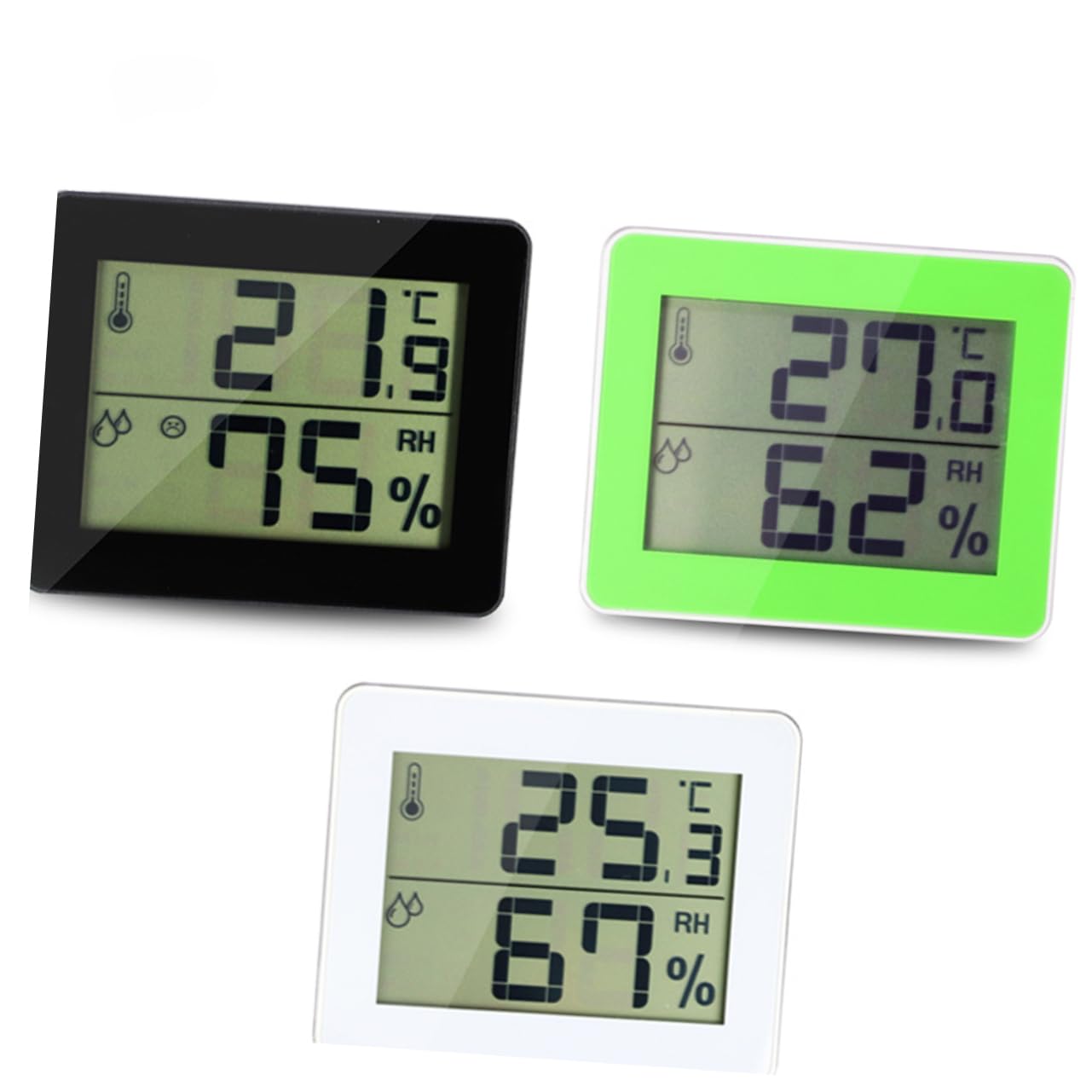 BESPORTBLE 3 Pièces 2 1 Thermomètre Intérieur Intelligent Vérificateur