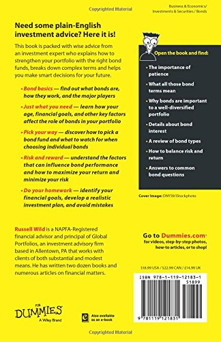 Investing in Bonds For Dummies 51lr E6AcTL - Investing in Bonds For Dummies