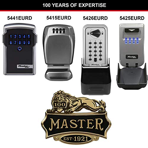 Caja fuerte para llaves de pared extragrande Master Lock 5426EURD 8