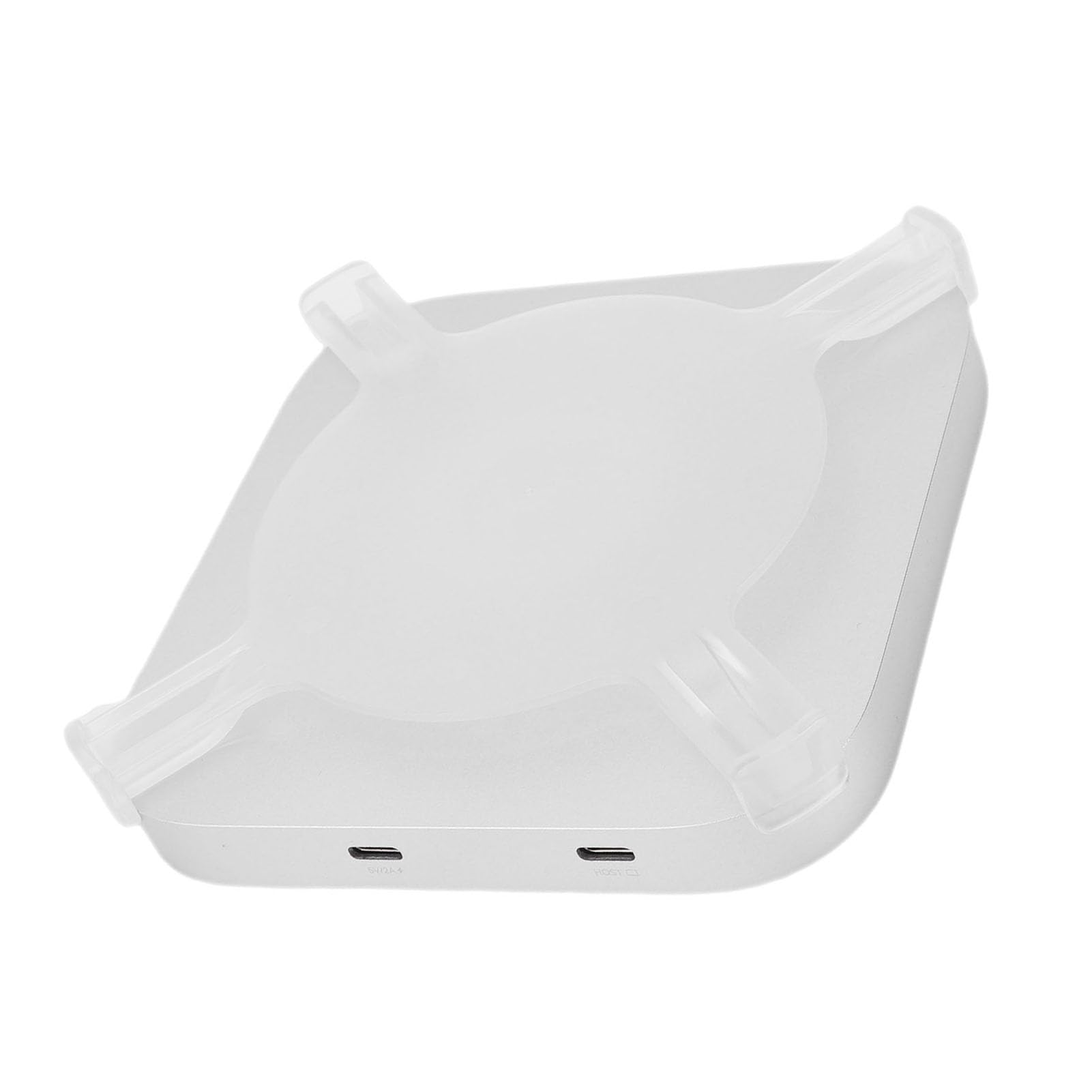 Cosiki Supporto Dock e Supporto per M4 Pro, Hub Multifunzionale con Custodia SSD e Slot per Scheda di Memoria per Soluzioni di Archiviazione Avanzate, Lega di Alluminio, Argento, 5"