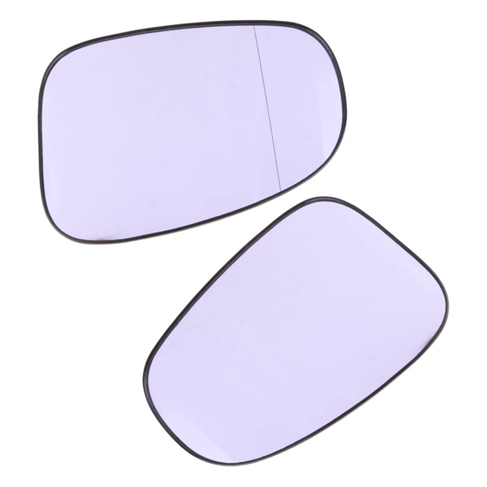 Cristal de espejo retrovisor calefactado 87931-0P060 Espejo retrovisor izquierdo y derecho con placa de soporte calefactable, compatible para Toyota