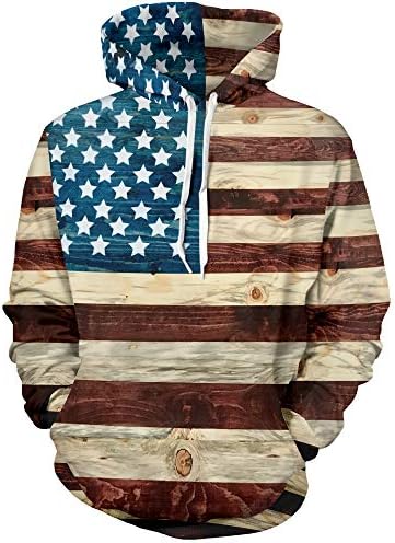 ZM Unisex Funny Graphic Printed Sweatshirts Casual 3D Printed Hoodies (as1, alpha, l, regular, regular, Yellow Flag Hoodies)