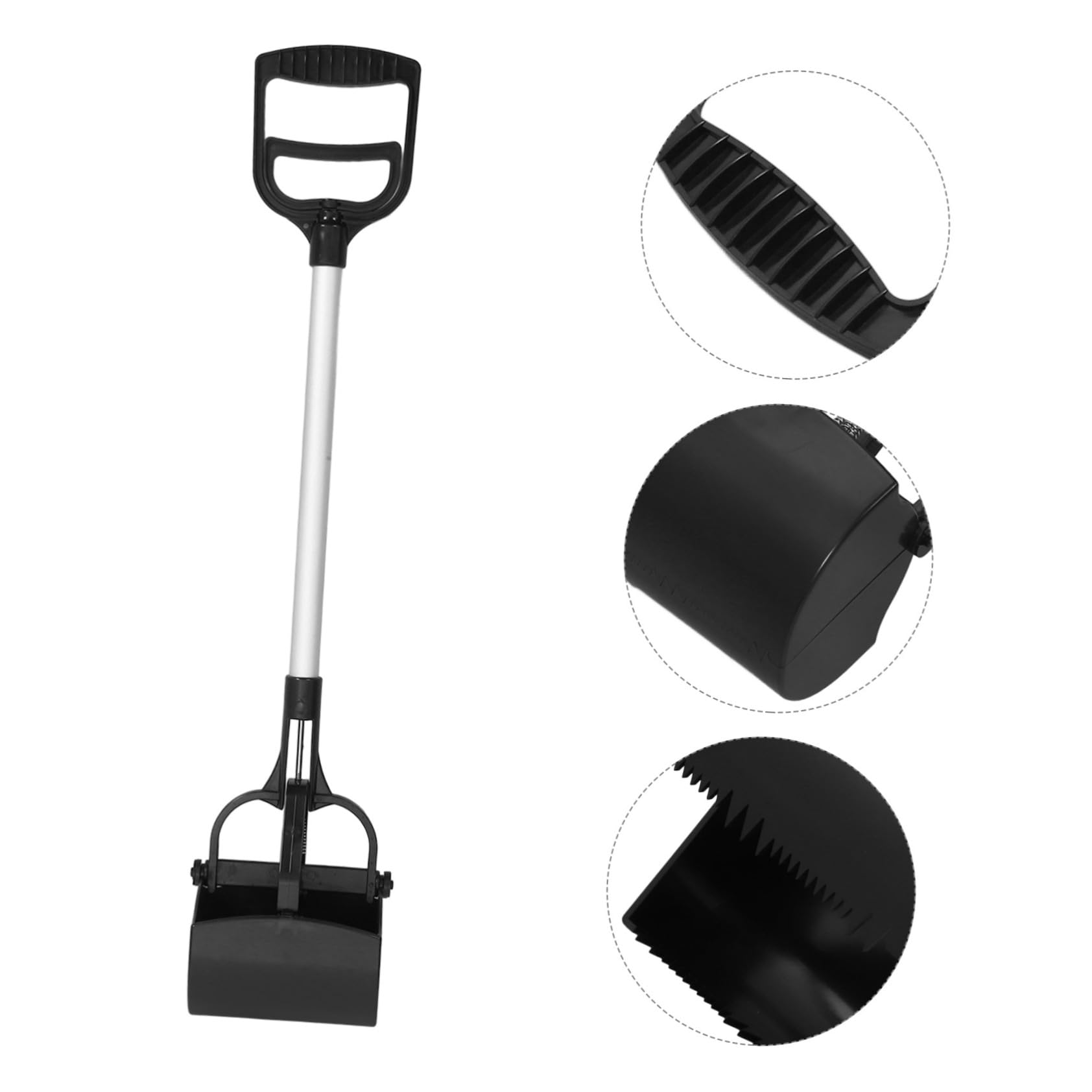 Ramasse-crottes D’animaux Long Manche 1pc en Plastique pour Extérieur