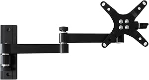 L52B TV Wall Mount for Motorhome Camping Caravan Swivelling Tilting Extendable for 13-32 Inch LED LCD with VESA 75 100 Black