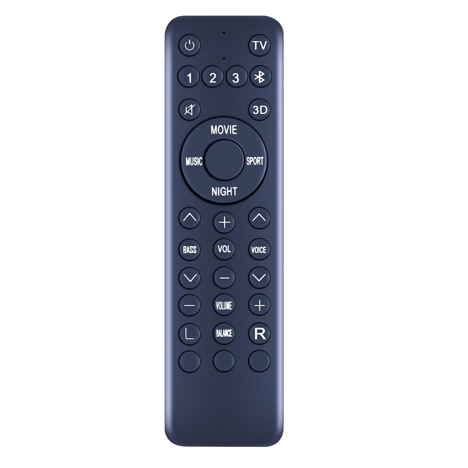 PZL Telecomando di ricambio adatto per Polk Audio MagniFi Max AX SR 7.1.2 Canali, Max AX 5.1.2 Canali Sound Bar