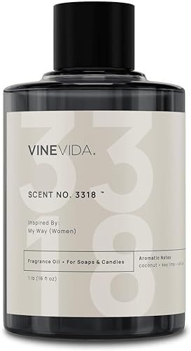 Miniatura 342 de VINEVIDA Aceite aromático n.º 4800 inspirado en un millón de hombres para fabricación de velas y jabón, fabricado en Estados Unidos