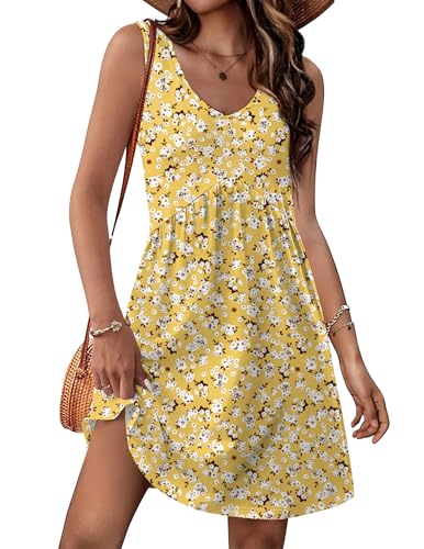 Image of XIEERDUO Summer Dresses for Women 2026 Casual Classy Dress V Neck Swimsuit Coverups Fashion Clothing