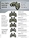 Steiner Military-Marine Series Binoculars, Lightweight Tactical Precision Optics for Any Situation, Waterproof, Green, 10x50