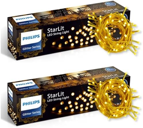 Buy Philips Starlit 12 Meter 72 LEDs String Light for Decoration ...