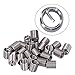 EVTSCAN 20pcs 304 Stainless Steel, M12x1.75 Helicoil Thread Repair Kit, Wire Thread Inserts, for Damaged Threads, Permanent Fix, Automotive, Motorcycle, Machine & Home Appliance Repair