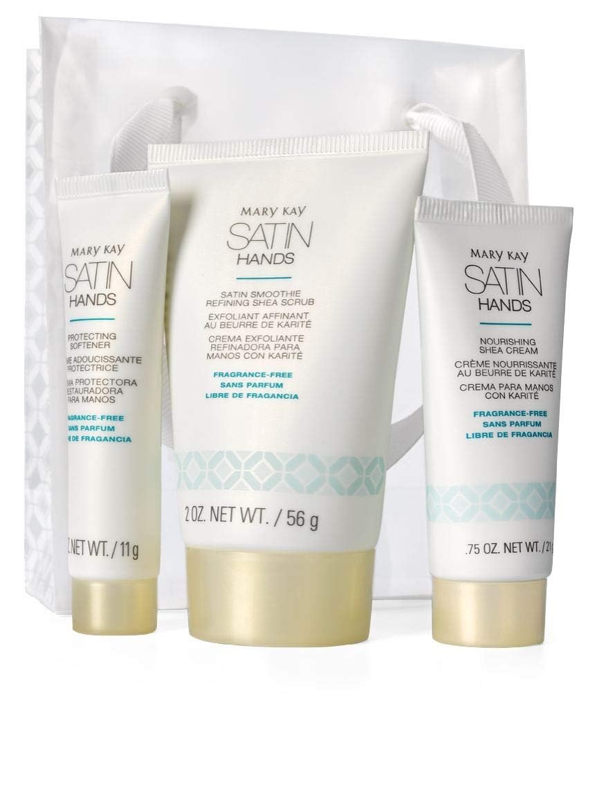 Mary Kay Satin Hands Travel Size Pampering Set in Gift Bag