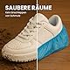 ADEBO Medical Schuhüberzieher Einweg – 100 STK. Blaue CPE Überschuhe | Wasserdicht, rutschfest, reißfest | Universelle Passform Galoschen | Einmal Schuh Überzug