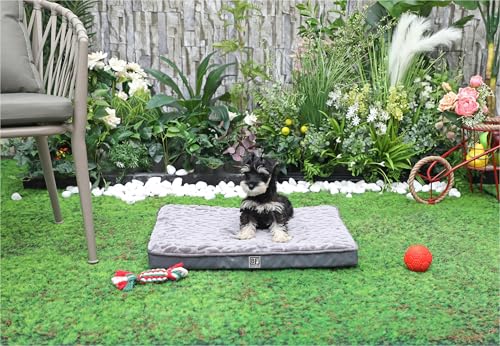 Bestfor Orthopedic Washable Pet Bed Sofa - Memory Foam Pillow Mattress with Bamboo Charcoal, Anti-Odor, Calming Comfort Cushion for Dogs, Cats -, Anti-Skid Bottom Small - Image 6