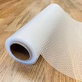 EVALAND 12 INCHES x 20 FEET (236 Inches) Non-Slip Shelf Liner, EVA Kitchen Liner, Non-Adhesive Liner