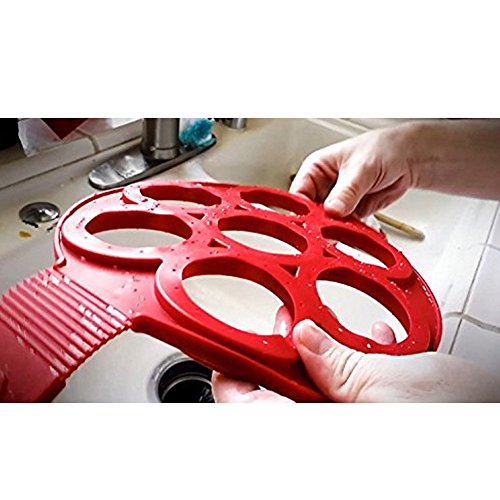 Anelli in Silicone antiaderente per Uova Stampi