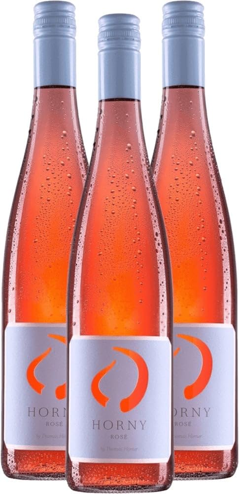 Horny Rosé Weingut Hörner 3 x VINELLO Weinpaket (3 x 0,75l) inkl. VINELLO.weinausgießer