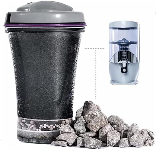 Miniatura 4 de PiMag Waterfall Mineral Stones Replacement (13846) for Nikken Gravity Water Filter System (1384) - Alkaline Water Filter Stones for PiMag's