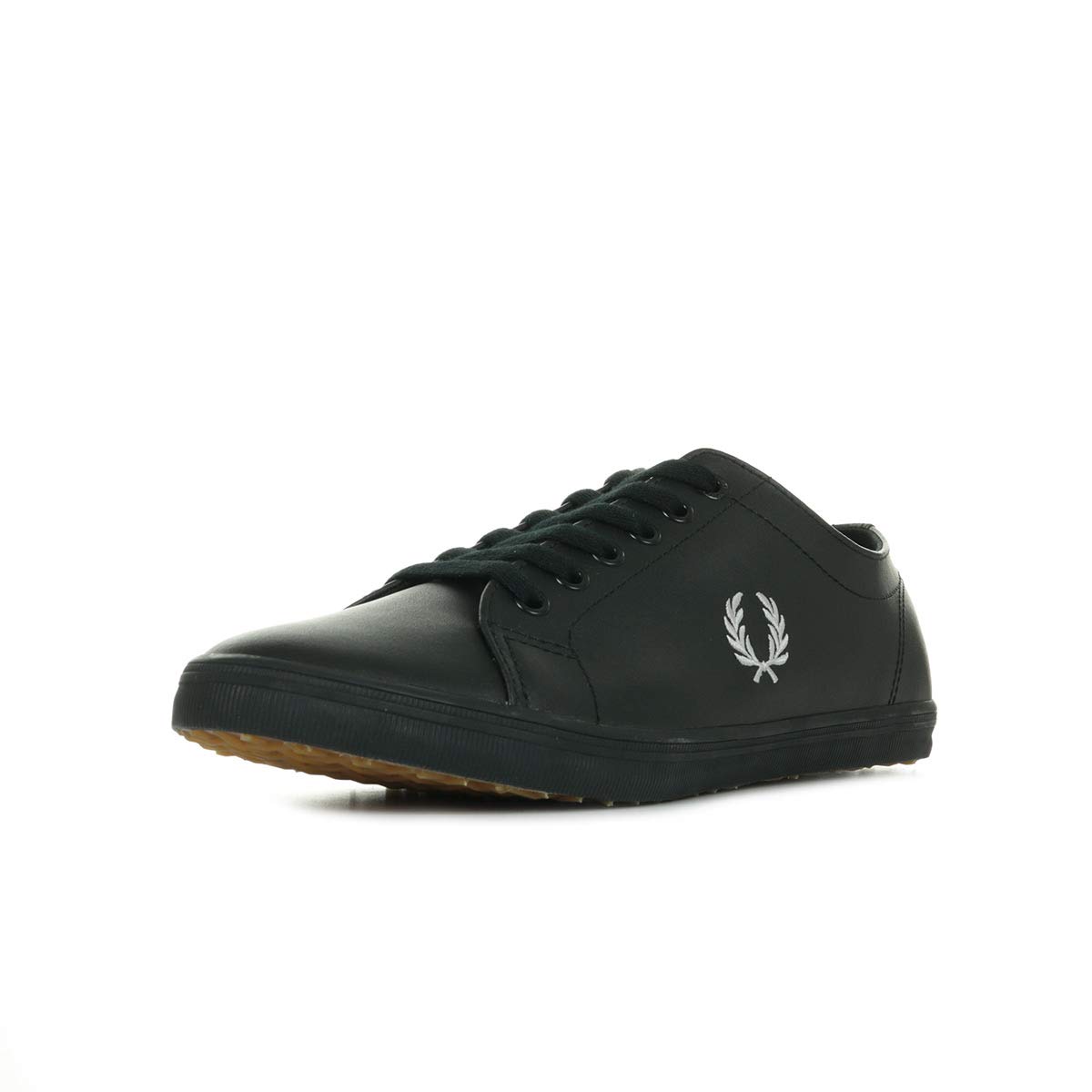 fred perry kingston leather black