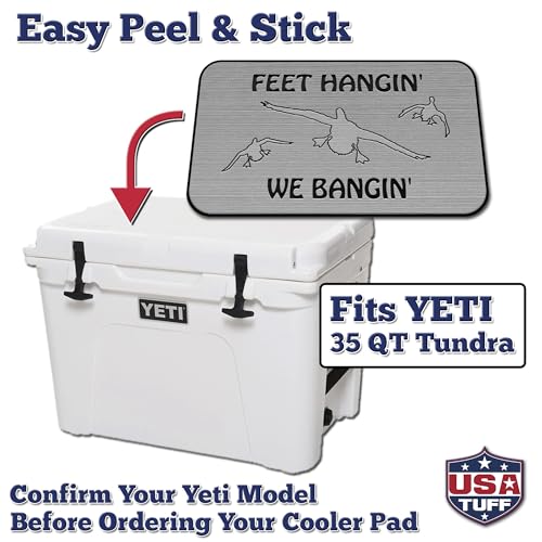 Image of USATuff SeaDek EVA Mat Cooler Pad fits YETI | Peel & Stick Application | Non Slip Comfort Accessories