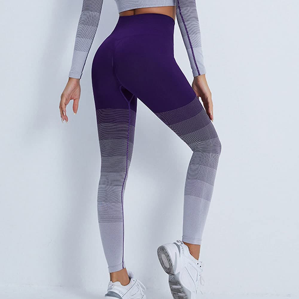 Damskie legginsy do jogi do fitnessu legginsy na siłownię damskie wysokiej talii sportowe obcisłe damskie bezszwowe legginsy spodnie sportowe odzież sportowa