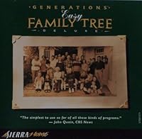 Generations Easy Family Tree Deluxe (Win 3.1, 95/Mac, 98) B004K7EAAK Book Cover